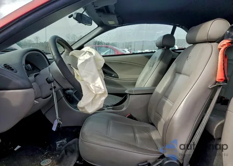 2002 Ford Mustang z USA, uszkodzony, nr VIN 1FAFP44482F111153